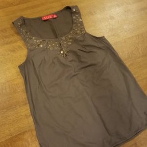 Olive green w/ detailed collar